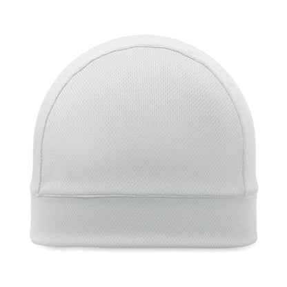 Gorro deportivo refrigerante gris vista lateral
