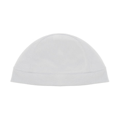 Gorro deportivo refrigerante blanco vista frontal centrada