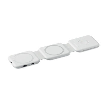 Base de carga con smartphone apoyado