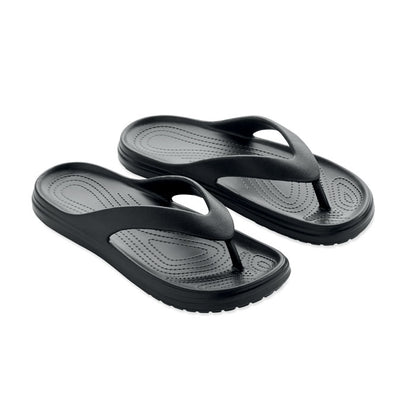 Chanclas de playa de EVA color negro talla 40 41
