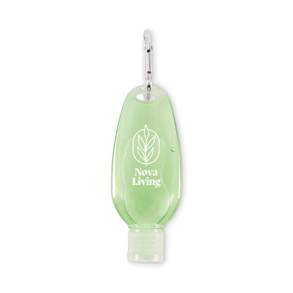 Botella de gel de aloe vera con tapón abatible