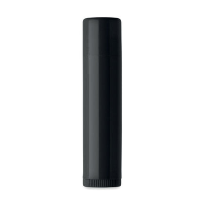 Bálsamo labial vegano negro vista lateral