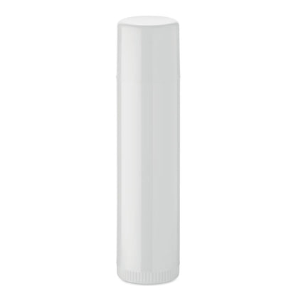 Bálsamo labial vegano blanco abierto