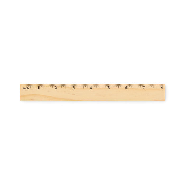 RULER20 - Regla de madera 20 cm
