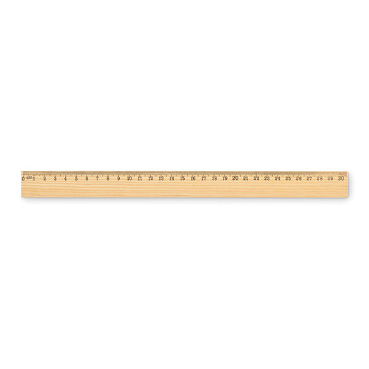 RULER30 - Regla de madera 30 cm - Regalos Corporativos Personalizados · Clap Comunicacion