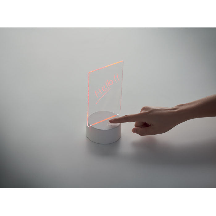 LEDMEMO - Pizarra LED luminosa