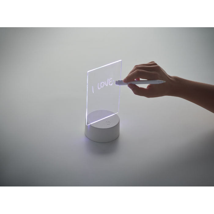 LEDMEMO - Pizarra LED luminosa