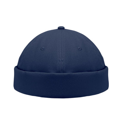 Gorra azul marino vista lateral