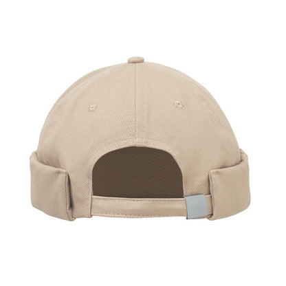 Gorra beige vista lateral