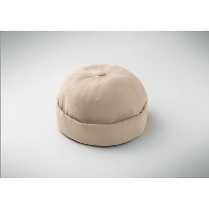 Gorra negra vista frontal