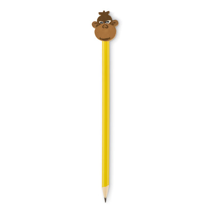 Lápiz amarillo con punta afilada
