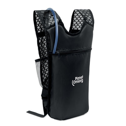 Mochila deportiva vista trasera con tirantes acolchados