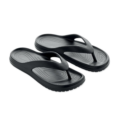 Chanclas de playa de EVA color negro talla 44 45