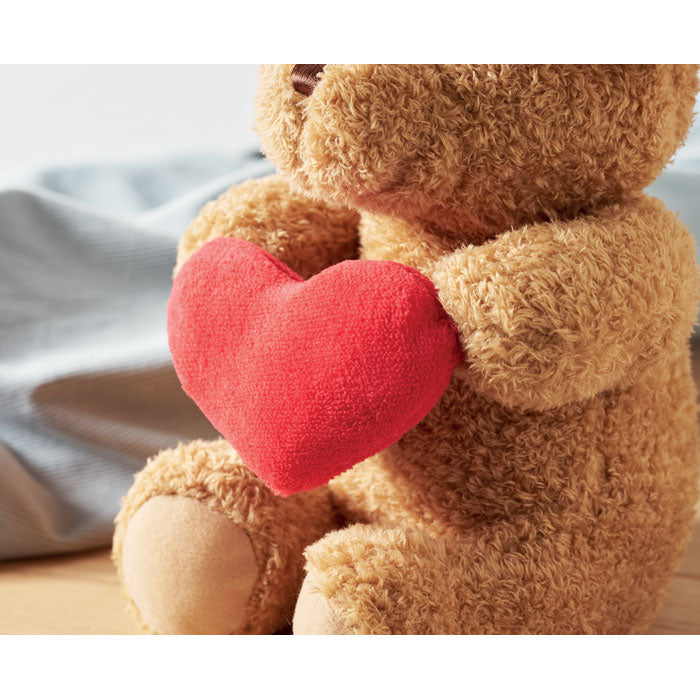 SNUGGLE - Osito de peluche corazón 23cm