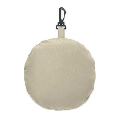 Gorro de pescador verde plegado en bolsa