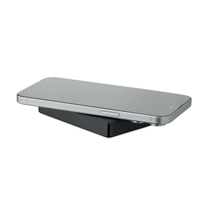 Power bank 10000 mAh vista superior con zona de carga inalámbrica