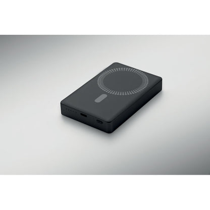 Power bank con superficie de carga inalámbrica visible