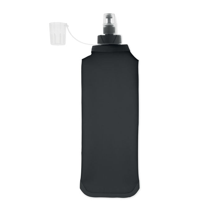 BITER - Botella de agua plegable 500ml, diseño ligero y portátil para uso en exteriores.