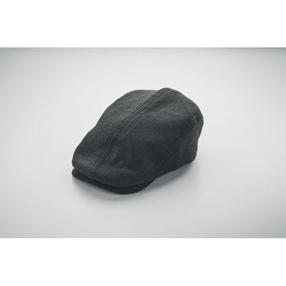 Gorra Newsboy azul marino vista trasera