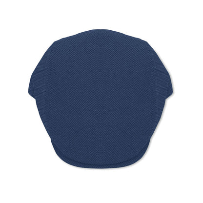 Gorra plana gris oscuro vista lateral