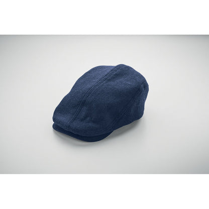 Gorra Newsboy marrón vista trasera