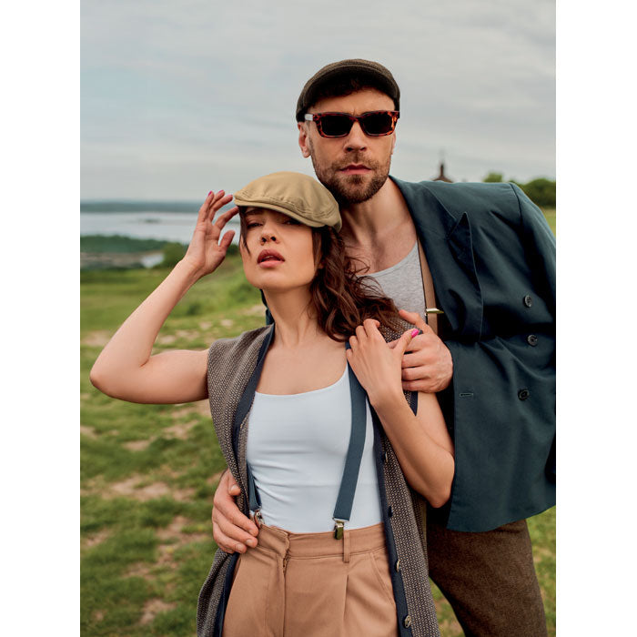 BLIND PEAK - Gorra plana Newsboy 335 gr/m²