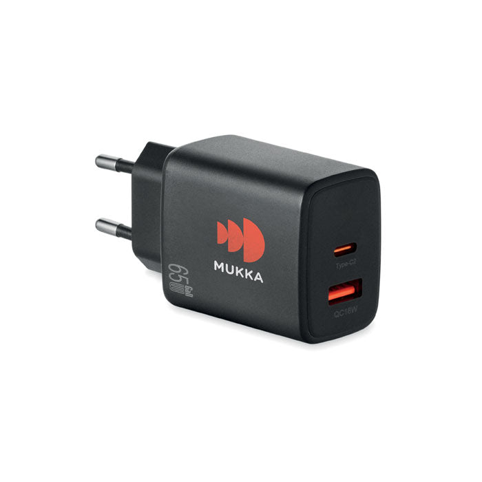 EXTEN - Adaptador pared UE de 2 polos