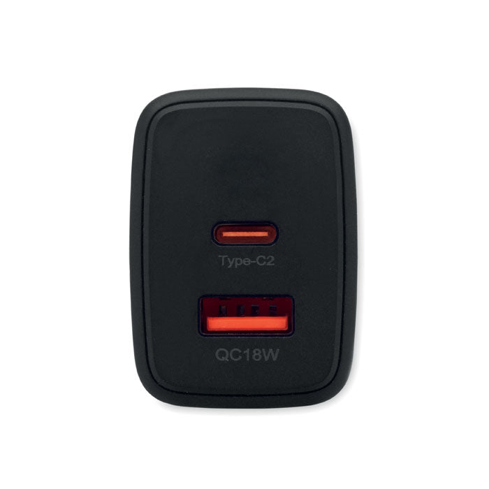 EXTEN - Adaptador pared UE de 2 polos