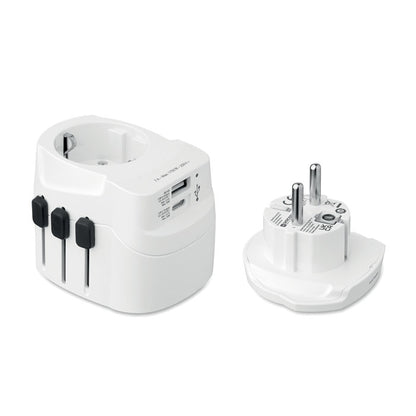 Adaptador SKROSS compacto con clavijas plegadas
