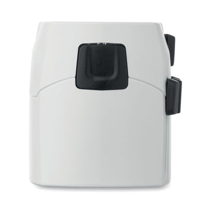 Adaptador universal SKROSS en uso sobre superficie neutra