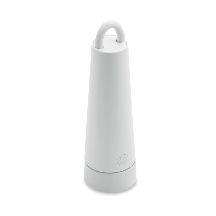 TORCHLAMP - lámpara y linterna 2 en 1 en color blanco con diseño moderno y funcional.