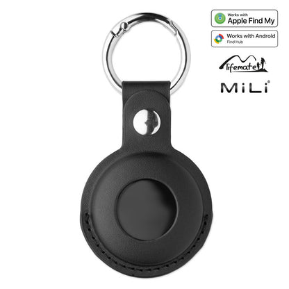 Localizador inteligente MiLi Life Tag Duo con llavero negro
