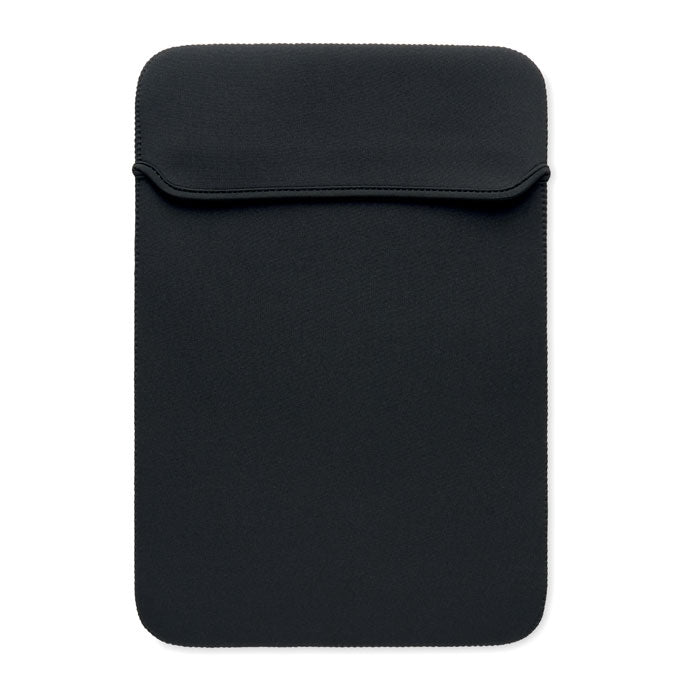 Funda neopreno portátil 16 pulgadas en color negro, ideal para proteger laptops de golpes y arañazos.