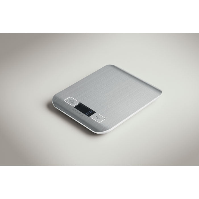 SCALE IT - Balanza de cocina digital 5kg en acero inoxidable con pantalla digital.