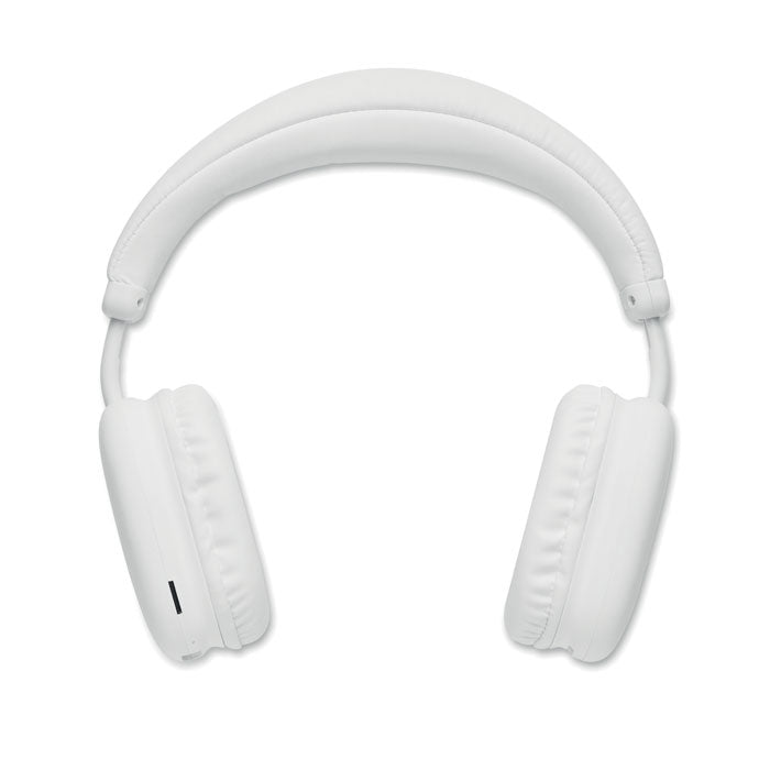 Auriculares inalámbricos SYNC - color blanco con micrófono y función manos libres, diseño ergonómico y cómodo.