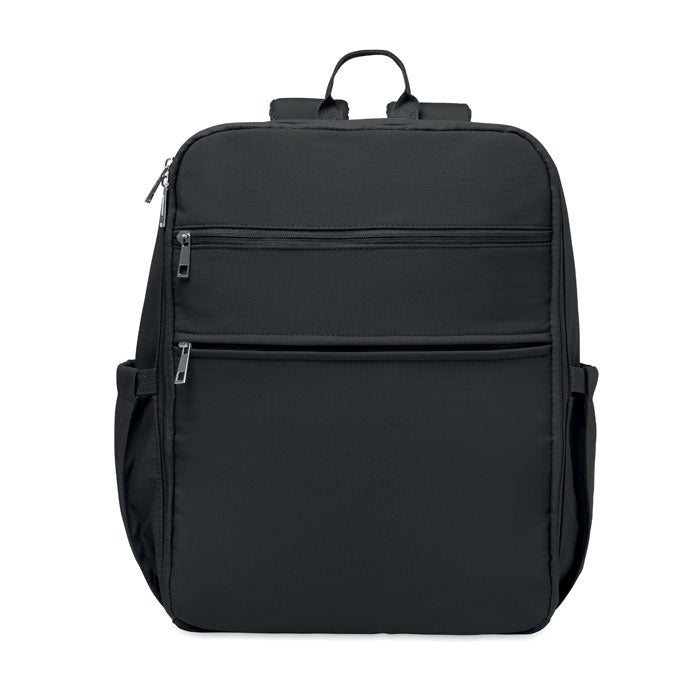 SALAM - Mochila cabina nylon 20L en color negro con múltiples bolsillos y diseño ergonómico.