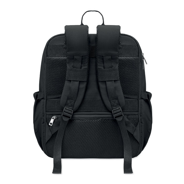 SALEM - Mochila cabina nylon 20L vista trasera con correas acolchadas y malla ventilada