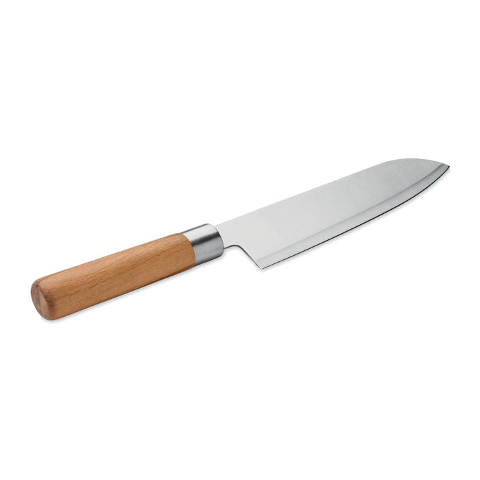SLICE - Cuchillo chef madera de haya con hoja de acero inoxidable y mango de haya.