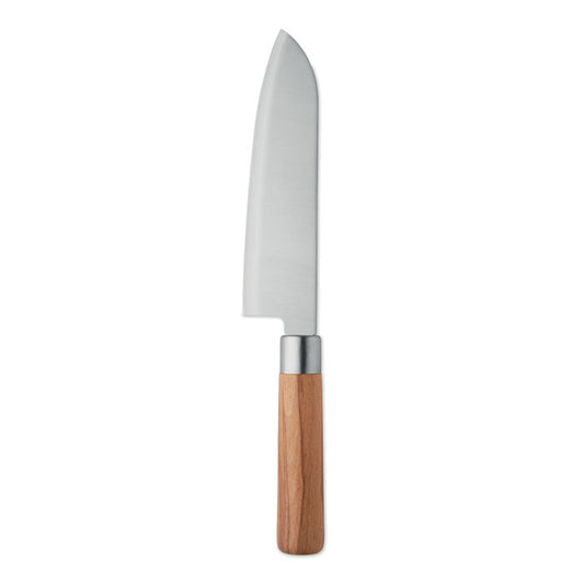 SLICE - Cuchillo chef madera de haya con hoja de acero inoxidable y mango de madera de haya.