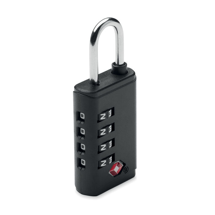 LOCK - Candado TSA 4 dígitos, candado de seguridad con combinación de 4 dígitos, ideal para viajes y equipaje.