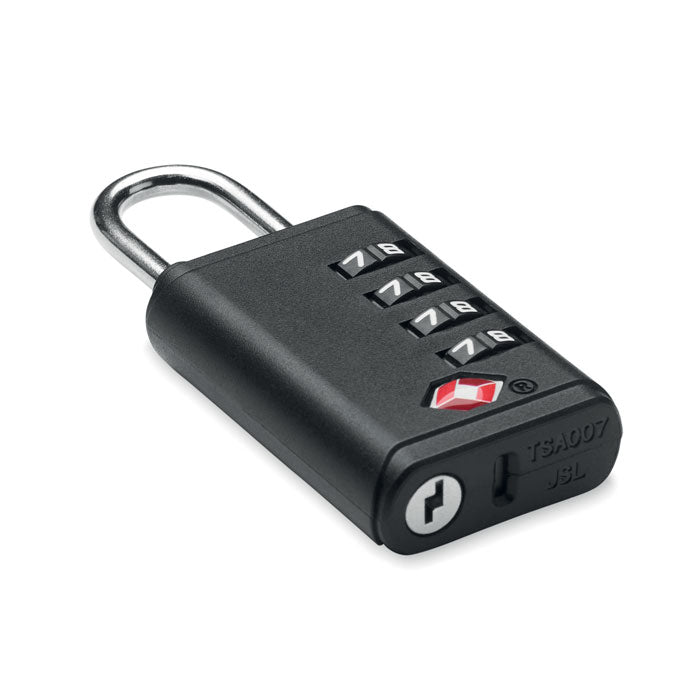 LOCK - Candado TSA 4 dígitos, candado de seguridad con combinación de 4 dígitos, ideal para viajes y equipaje.