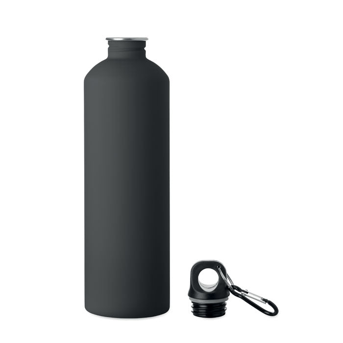REBIG MOSS SOFT - Botella de pared simple 750 ml en acero inoxidable con mosquetón de aluminio.