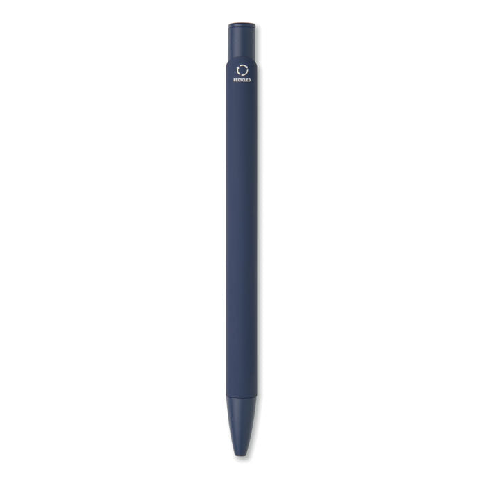 Bolígrafo del set ESCRI SET - Bolígrafo y llavero de PU, en color azul, ideal para regalos.