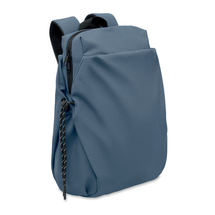 NAPA - Mochila nylon PC  16" 17L en color azul, con bolsillos y asas acolchadas, ideal para laptop.
