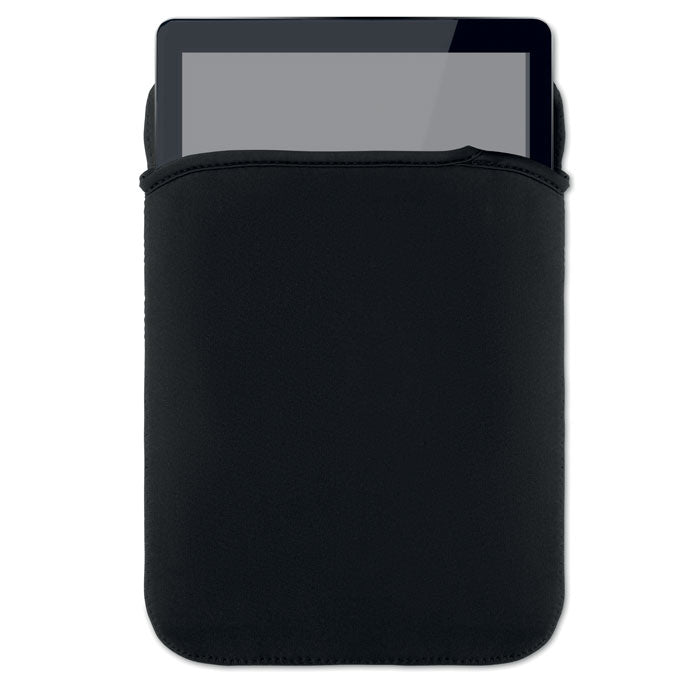 NEOSLEEVE11 - Funda neopreno para tablet 11" en color negro, mostrando tablet dentro de la funda