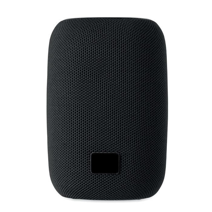 TOAVOLT - Altavoz inalámbrico de 8 W en color negro con diseño texturizado y forma compacta.