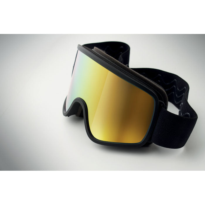 NISEKO - Gafas de esquí UV400, gafas con lente espejada, tratamiento anti vaho y antirrayaduras.