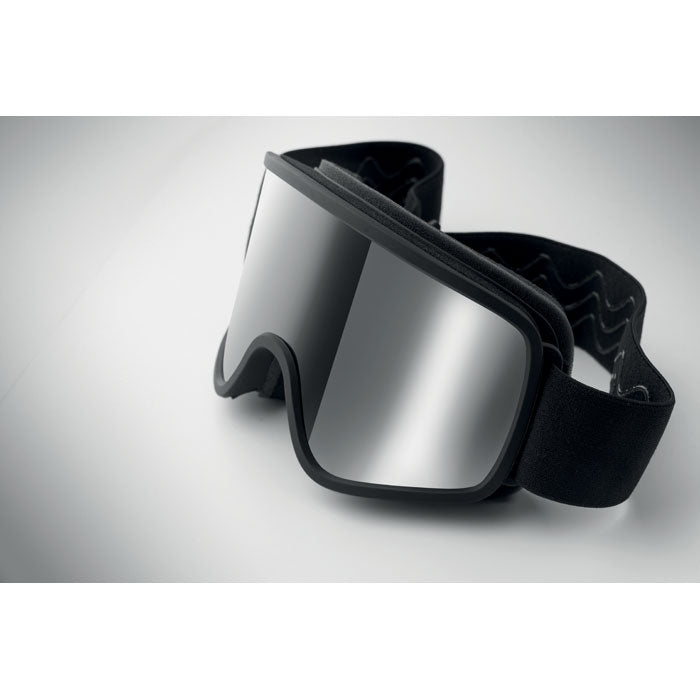 NISEKO - Gafas de esquí UV400 con lente espejada y montura de TPU, ideales para esquí y protección UV.
