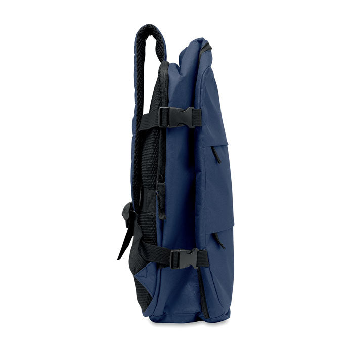 ASPEN - Mochila cabina extensible 20L vista lateral con bolsillos y correas de ajuste