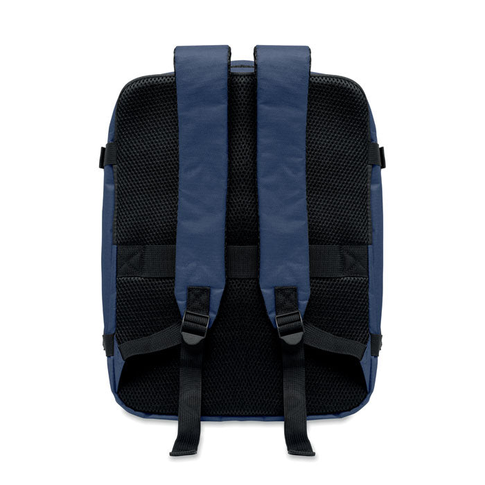 ASPEN - Mochila cabina extensible 20L vista trasera con tirantes acolchados y diseño ergonómico.